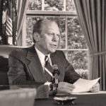 Gerald Ford anunciado el perdón a Nixon en 1974