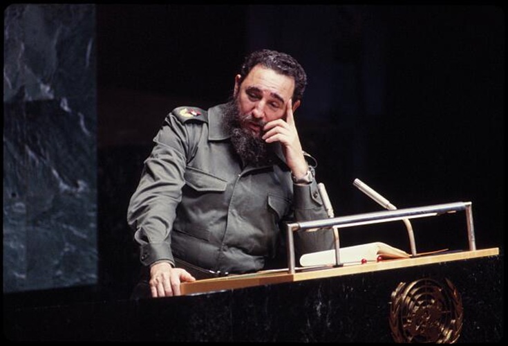 Fidel Castro en las Naciones Unidas, octubre de 1979 / Biblioteca del Congreso