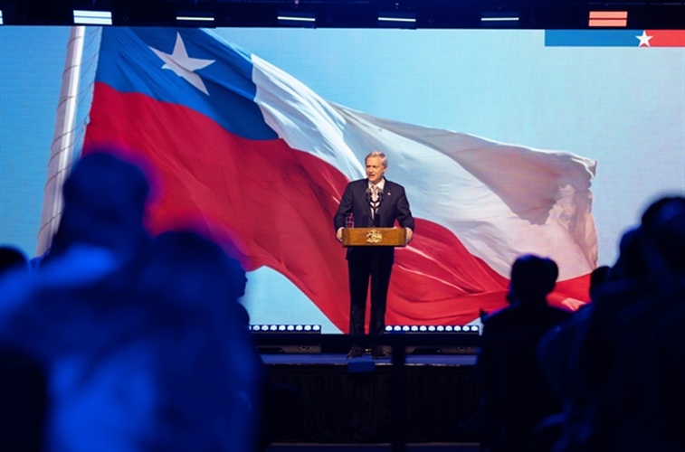 Presidente Kast en la clausura del V encuentro del Foro de Madrid