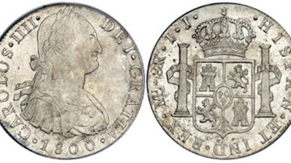 Real de a ocho español. Origen del signo del dólar